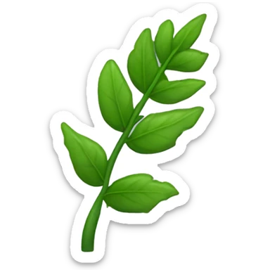  a plant with a thin, slightly hairy green stem. The leaves are oval, pointed, slightly serrated, and dark green in color. They are arranged in opposite pairs along the stem. sticker