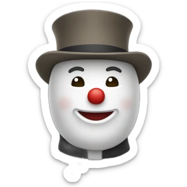 Bonhomme qui rigole sticker