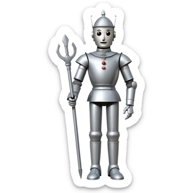 The Tin Man from The Land of Oz sticker