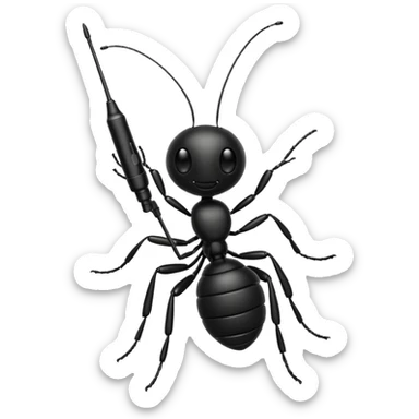 mr ant tenna sticker