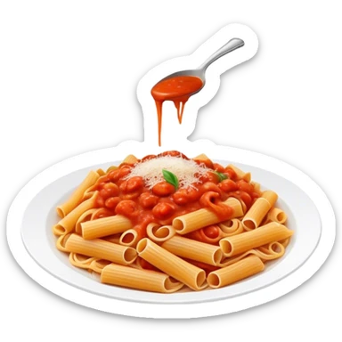 Vodka pasta sticker
