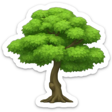 bonsaï tree sticker