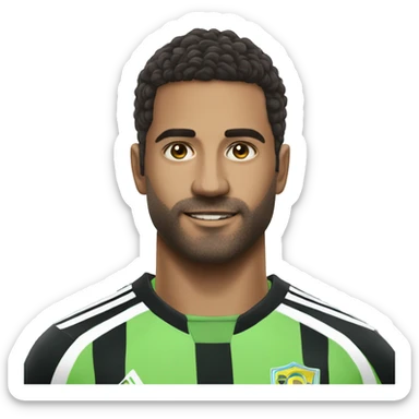 Toma mi foto de perfil y crea emojis sobre soccer sticker
