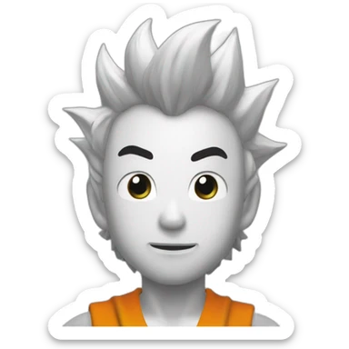 sangoku supersayen sticker