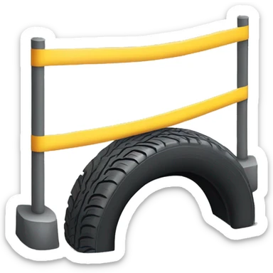 tyre barrier sticker
