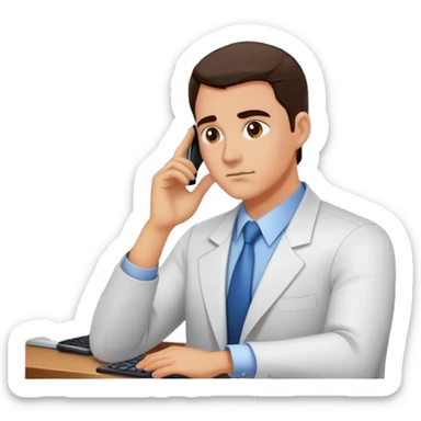 trader sweating while watching stock charts, color #0BD794 sticker