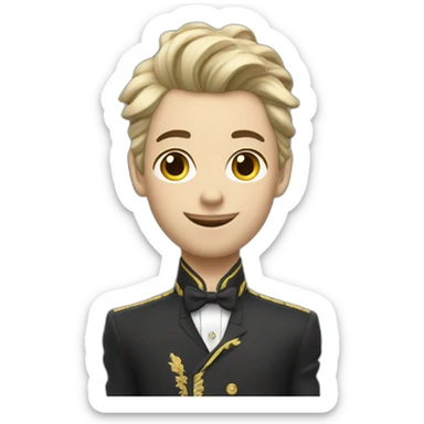 achille lauro figure skating sticker