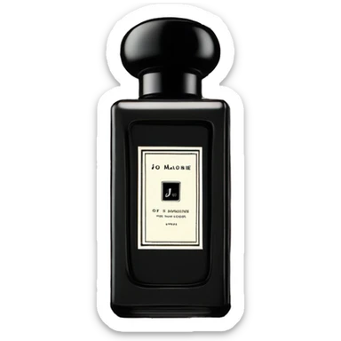 Jo malone Cologne intense perfume bottle 100 ml sticker