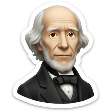 Herbert Spencer positivismo sticker