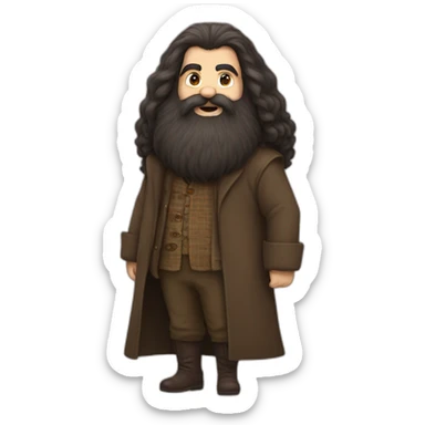 Hagrid sticker