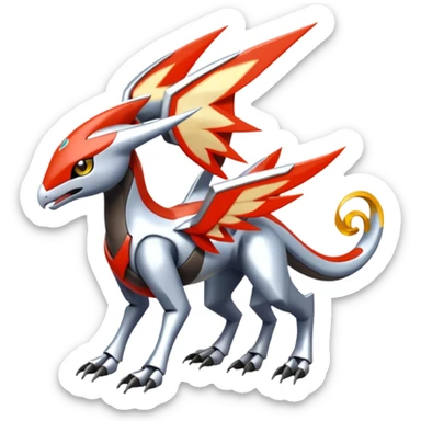 Meloetta-Latias-Wargreymon-Protogen-Pokémon-Digimon-Fakémon-fusion-hybrid-creature sticker