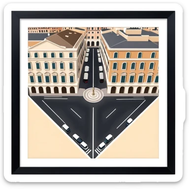 piazza di spagna view from up above
no square style no frame png style 
no squared only building 4k  sticker