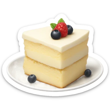 vanilla dessert sticker