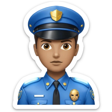 Android cop sticker