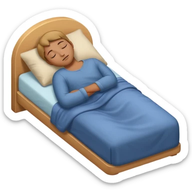 dormir debout  sticker