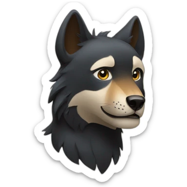 akela from the jungle book sticker