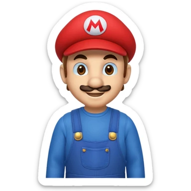 Super mario sticker