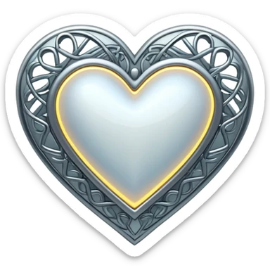 cybercigilism style heart sticker