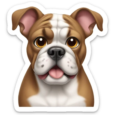Bulldog Frances  sticker