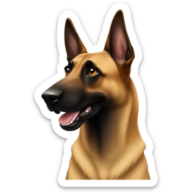Belgian malinois  sticker