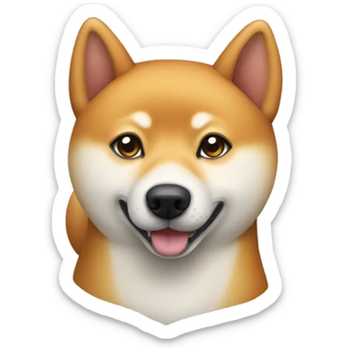 Shiba Inu dog sticker