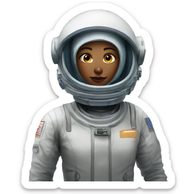 Hacker on a Space station with Makup sticker