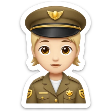 Baret ve aletli inşaat işçisi related to İnşaat İşçileri, chibi emoji style, with soft lighting sticker