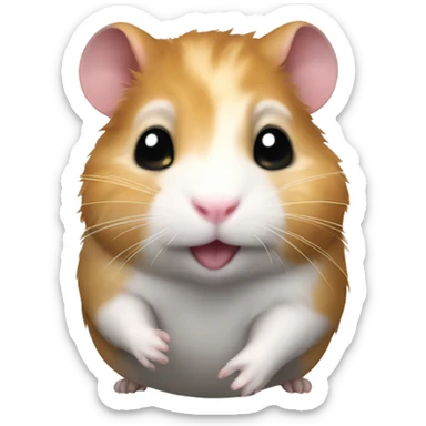 Hamster that will get you sticker