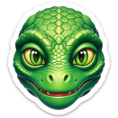 Reptiloid  sticker