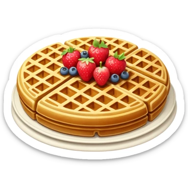 waffles sticker
