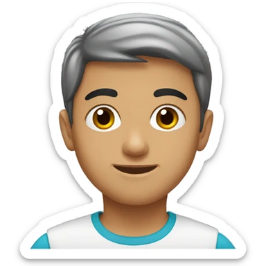 Azerbaijani boy sticker