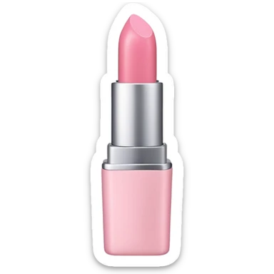 baby pink lipstick sticker