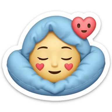 Late night call vibe

Minimalist flat emoji face, sleepy relaxed eyes, soft smile, tiny floating heart, cozy late-night romantic mood, warm pastel shading, transparent background sticker