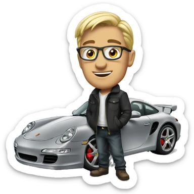 porche sticker