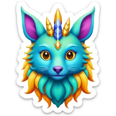 mythical animal sticker