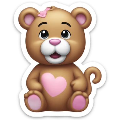 TCB CareBear sticker