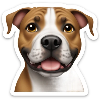 Staffy dog  sticker