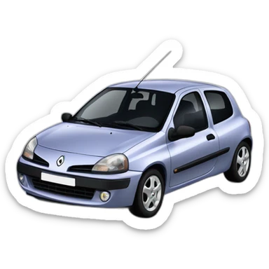 Renault Clio 2 sticker