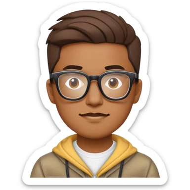 passionate, and empathetic emerging UX designer with a background in full-stack development!  With a degree in Computer Science Engineering and want to go in design , i like nerdy glasses and unique designer clothes sticker