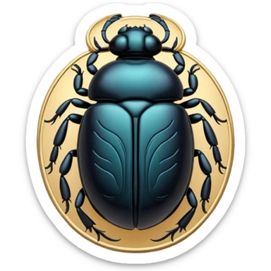 Scarab Amulet sticker