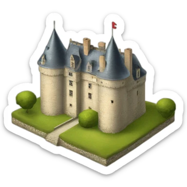 Château de La Combe de Lancey sticker