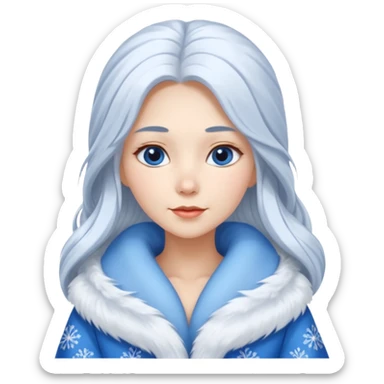 Snow Maiden sticker