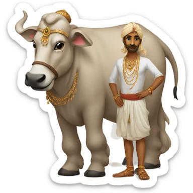 Rajput and Brahman  sticker