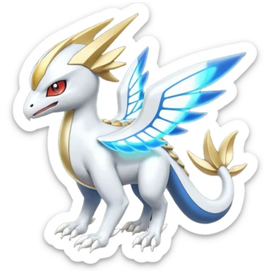 Meloetta-Latias-Latios-Wargreymon-Protogen-Pokémon-Digimon-Fakémon-fusion-hybrid-creature sticker