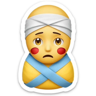 injured emoji sticker