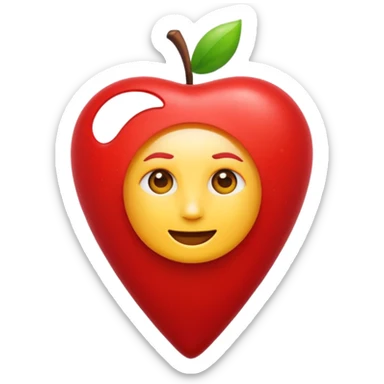 Remove any smile or facial features from the location pin emoji, keep it simple, apple emoji style, no text, just the symbol. sticker