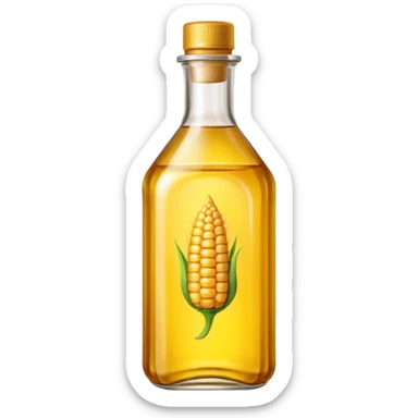 Corn oil sticker
