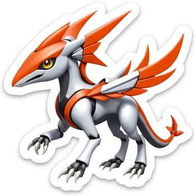 Meloetta-Latias-Wargreymon-Protogen-Pokémon-Digimon-Fakémon-fusion-hybrid-creature sticker