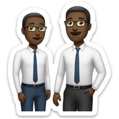 two-Colleagues-on-a-meeting-white-skin sticker