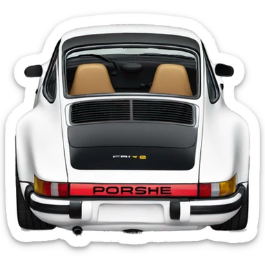 Porsche 911  sticker
